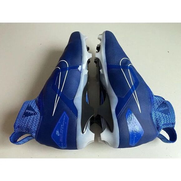 Men’s Sz 12 Nike Cleats Blue Alpha Menace Elite 3 Game Royal Football CT6648-414 - Picture 11 of 13
